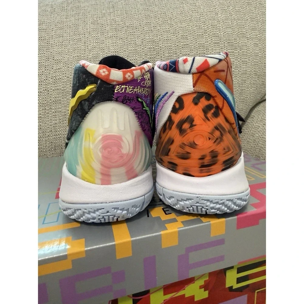 Nike NEW Kyrie Five Kybird S2 Multi-Color Sneaker Kid Size 3.5Y - Picture 4 of 7